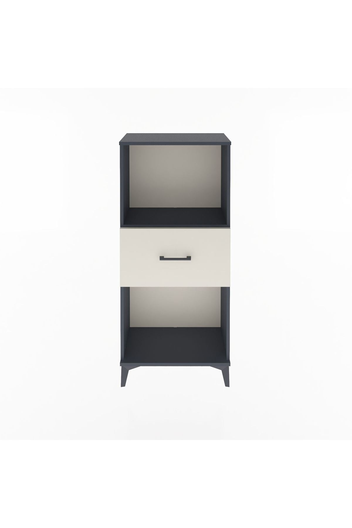 Arges Dolap Tek Raflı Tek Çekmeceli 60x30x134 - S17M003V4A