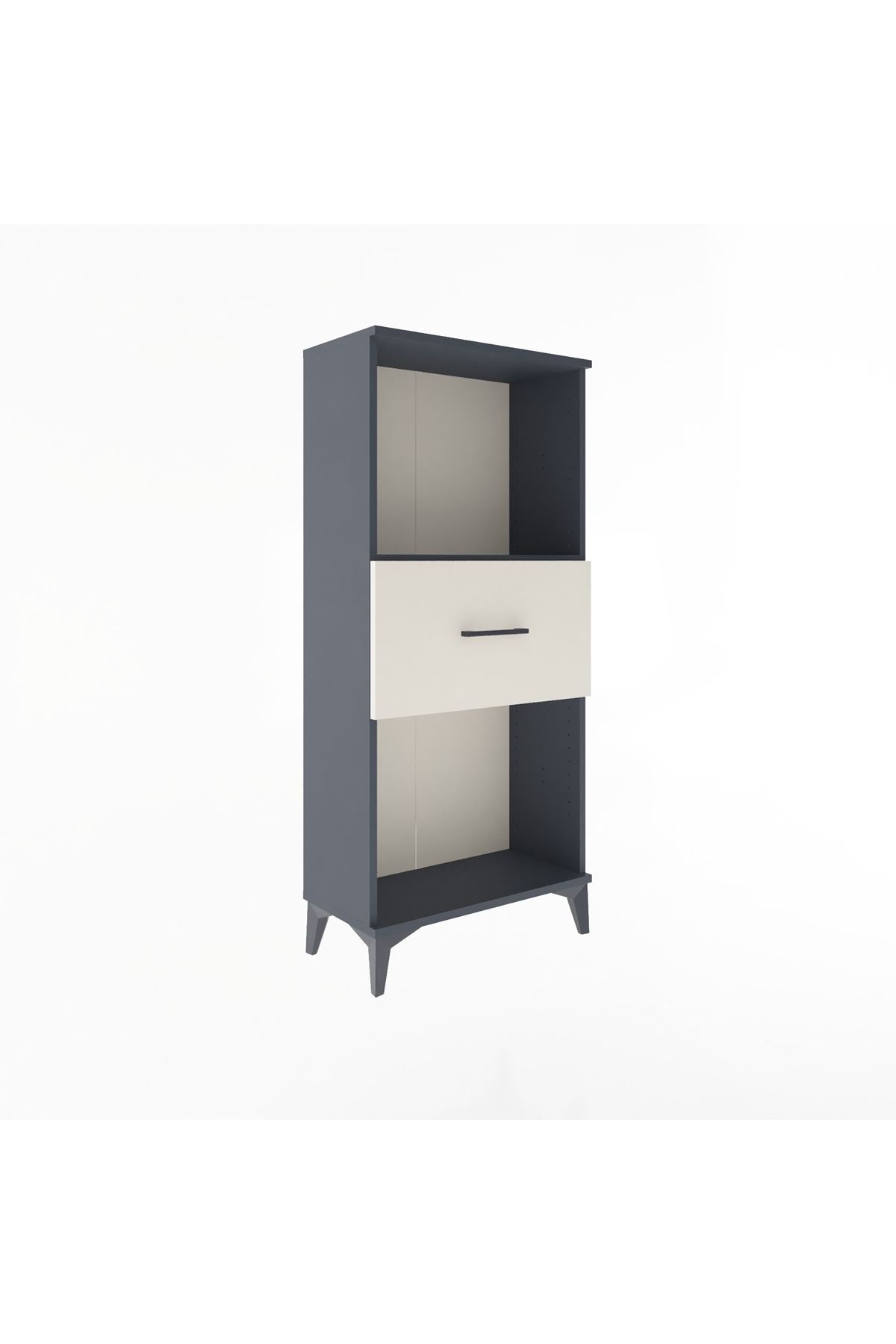 Arges Dolap Tek Raflı Tek Çekmeceli 60x30x134 - S17M003V4A