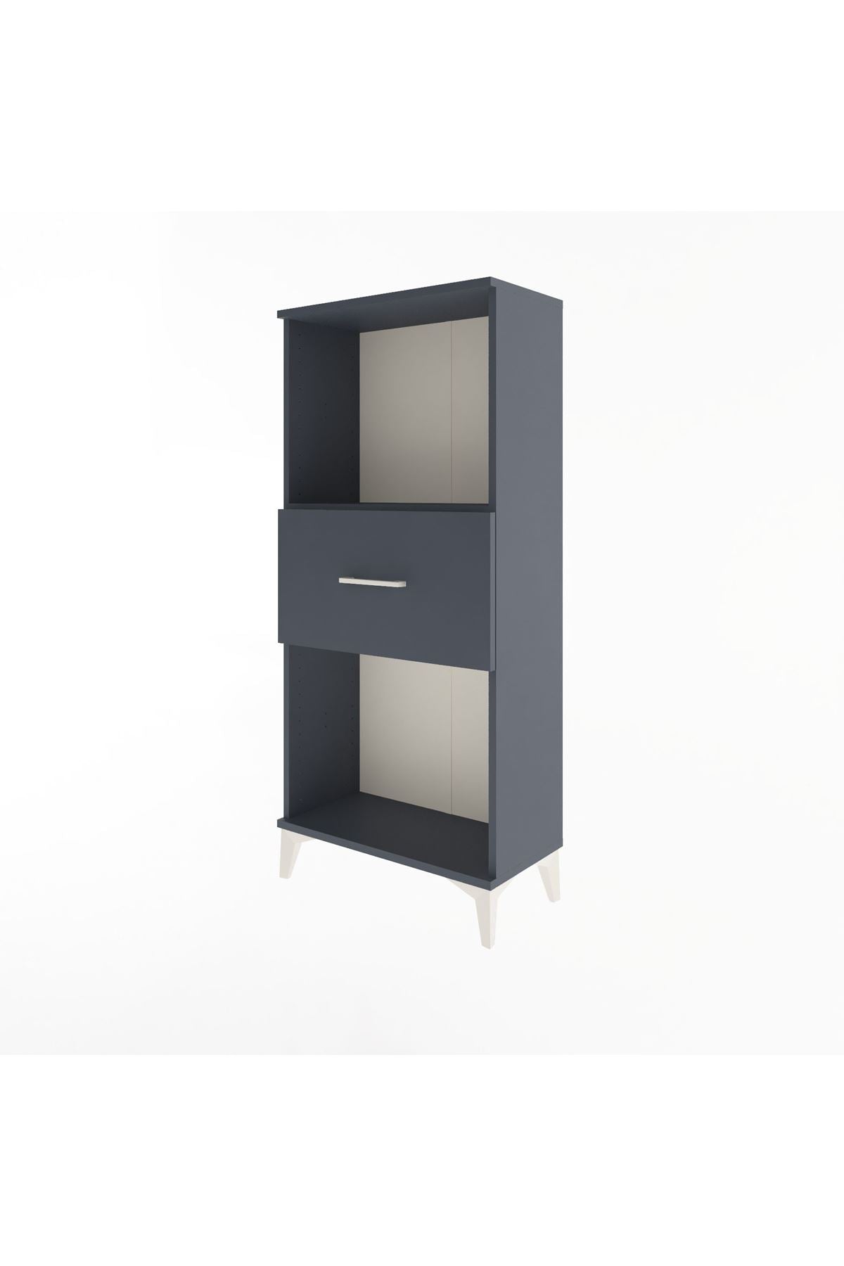 Arges Dolap Tek Raflı Tek Çekmeceli 60x30x134 - S17M003V5A