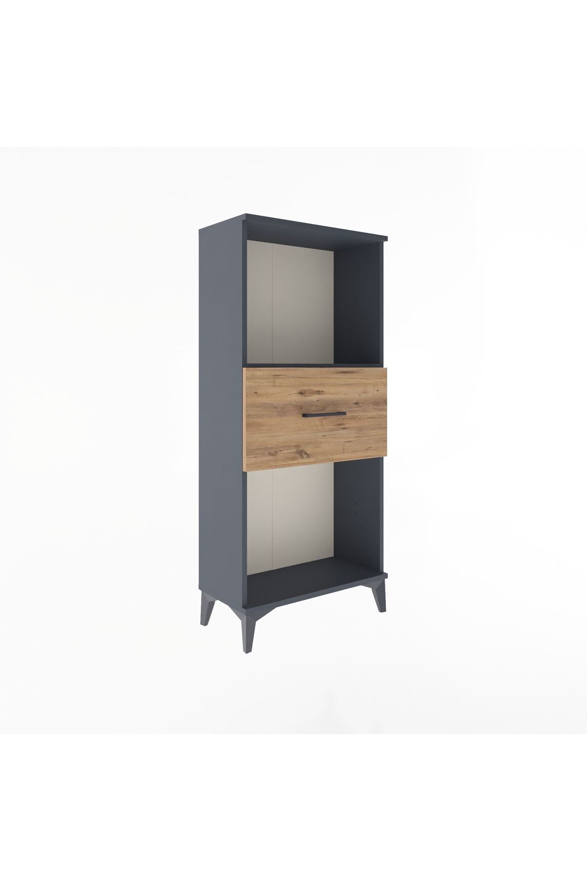 Arges Dolap Tek Raflı Tek Çekmeceli 60x30x134 - S17M003V6A