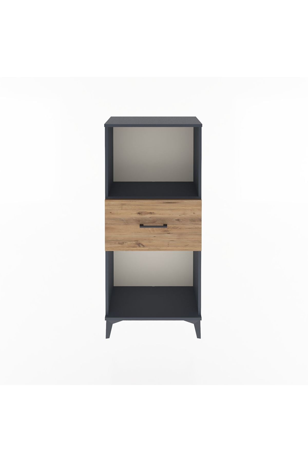 Arges Dolap Tek Raflı Tek Çekmeceli 60x30x134 - S17M003V6A