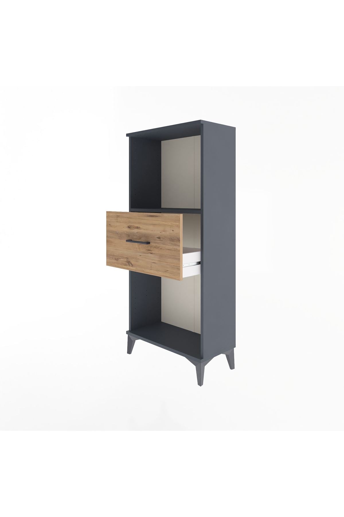 Arges Dolap Tek Raflı Tek Çekmeceli 60x30x134 - S17M003V6A