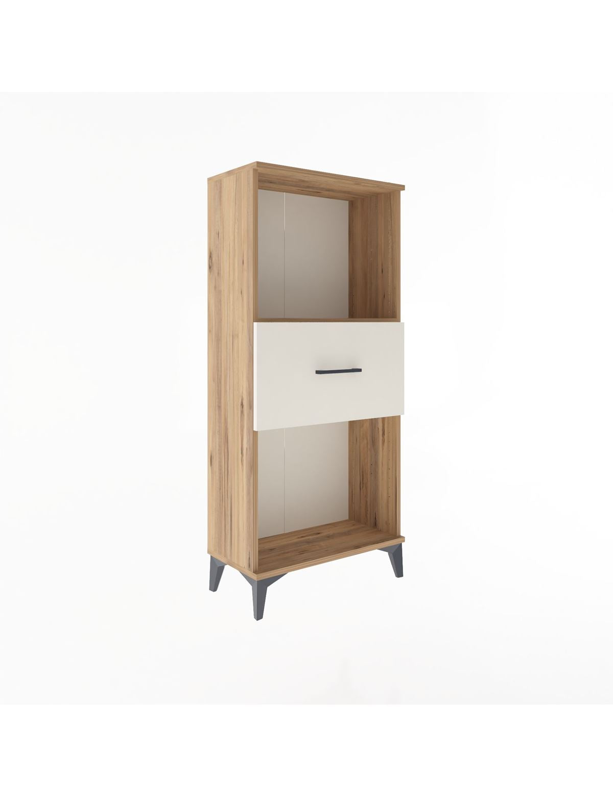 Arges Dolap Tek Raflı Tek Çekmeceli 60x30x134 - S17M003V7A