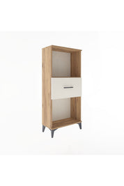 Arges Dolap Tek Raflı Tek Çekmeceli 60x30x134 - S17M003V7A