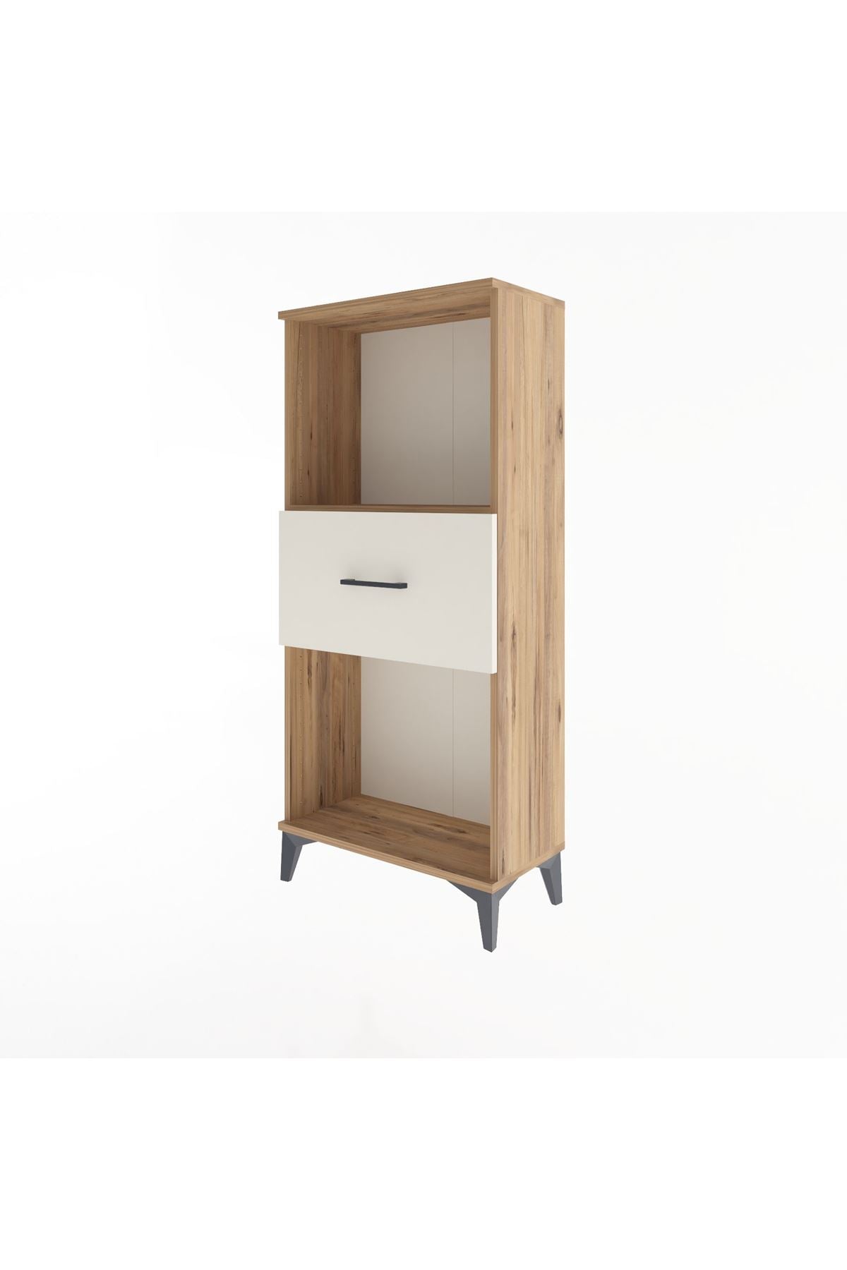 Arges Dolap Tek Raflı Tek Çekmeceli 60x30x134 - S17M003V7A