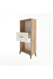 Arges Dolap Tek Raflı Tek Çekmeceli 60x30x134 - S17M003V7A