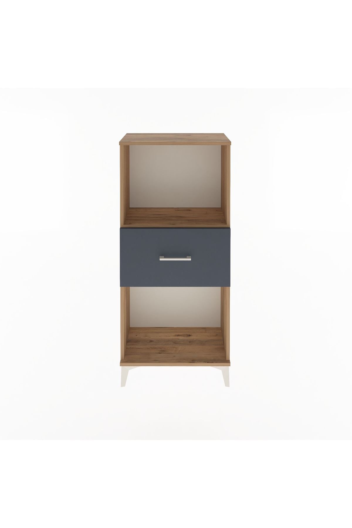 Arges Dolap Tek Raflı Tek Çekmeceli 60x30x134 - S17M003V8A