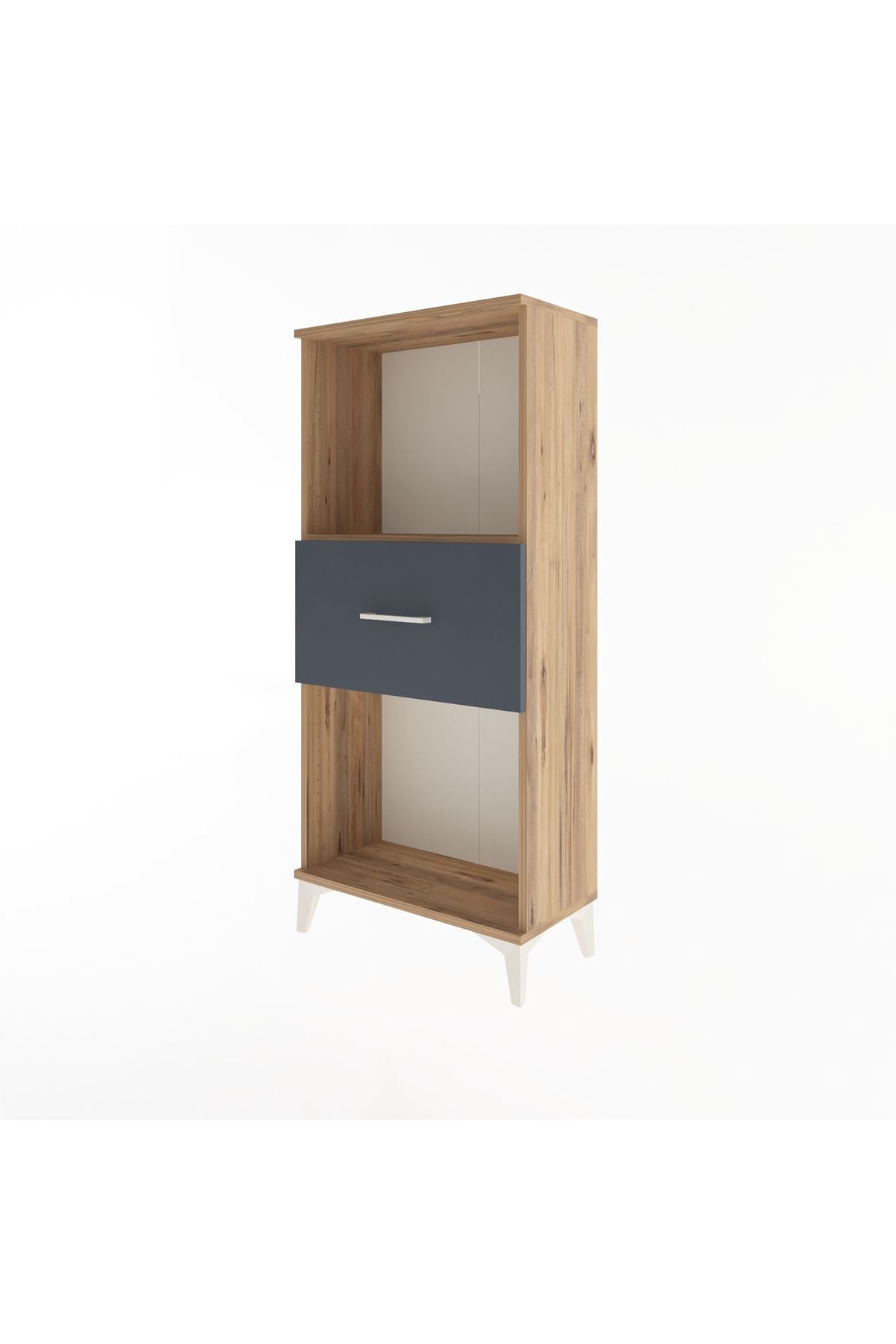 Arges Dolap Tek Raflı Tek Çekmeceli 60x30x134 - S17M003V8A