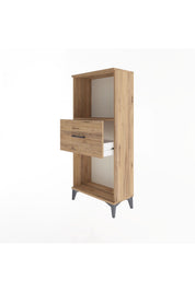 Arges Dolap Tek Raflı Tek Çekmeceli 60x30x134 - S17M003V9A