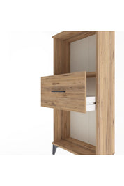 Arges Dolap Tek Raflı Tek Çekmeceli 60x30x134 - S17M003V9A