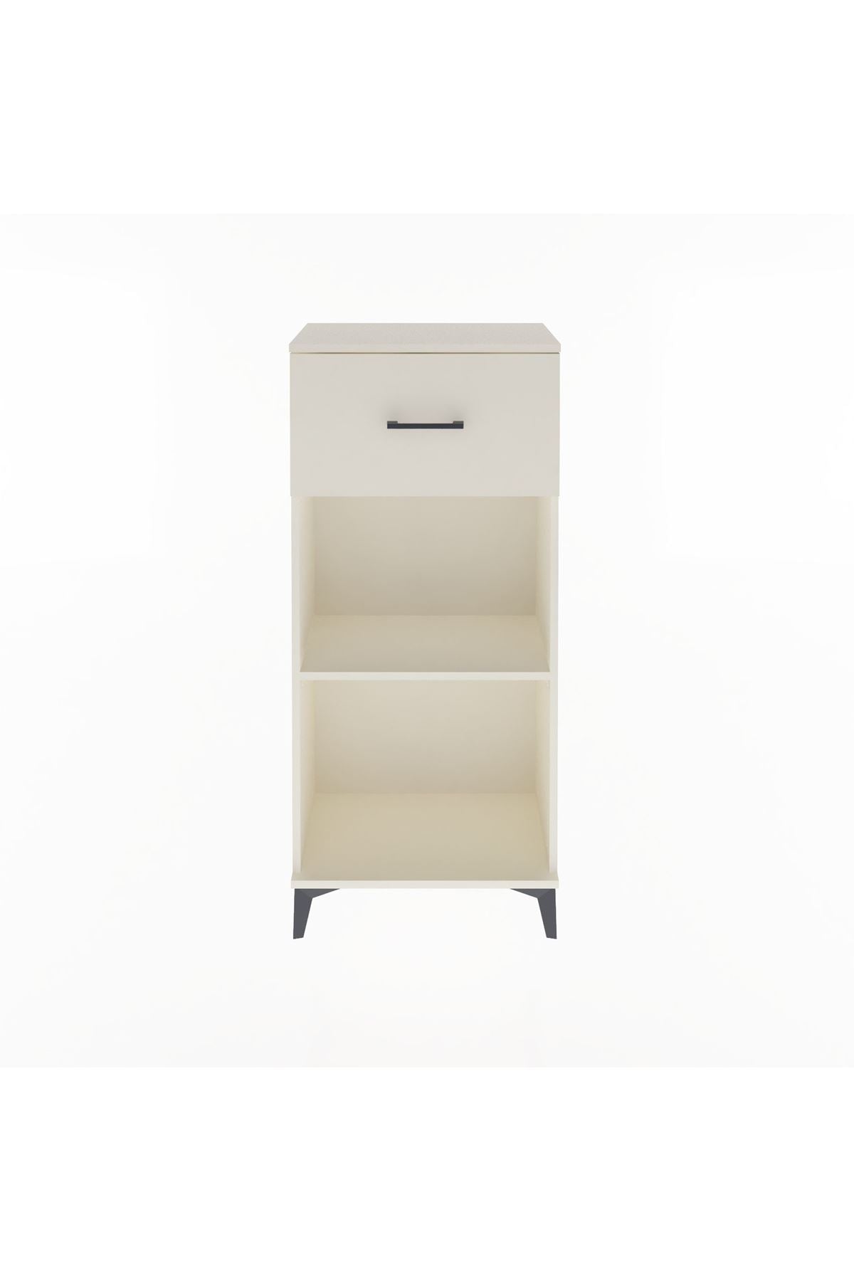 Arges Dolap Tek Raflı Tek Çekmeceli 60x30x134 - S17M004V1A