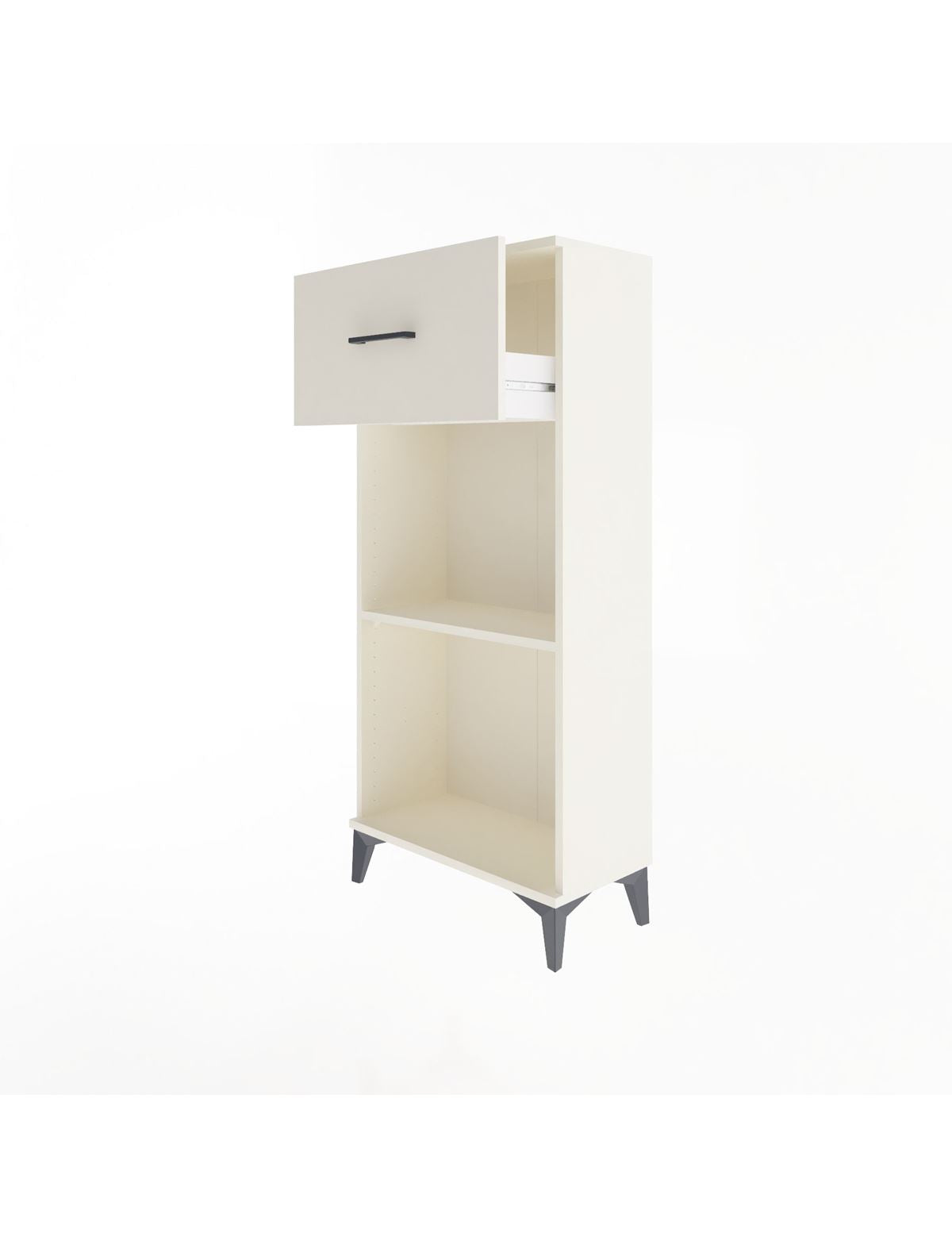 Arges Dolap Tek Raflı Tek Çekmeceli 60x30x134 - S17M004V1A