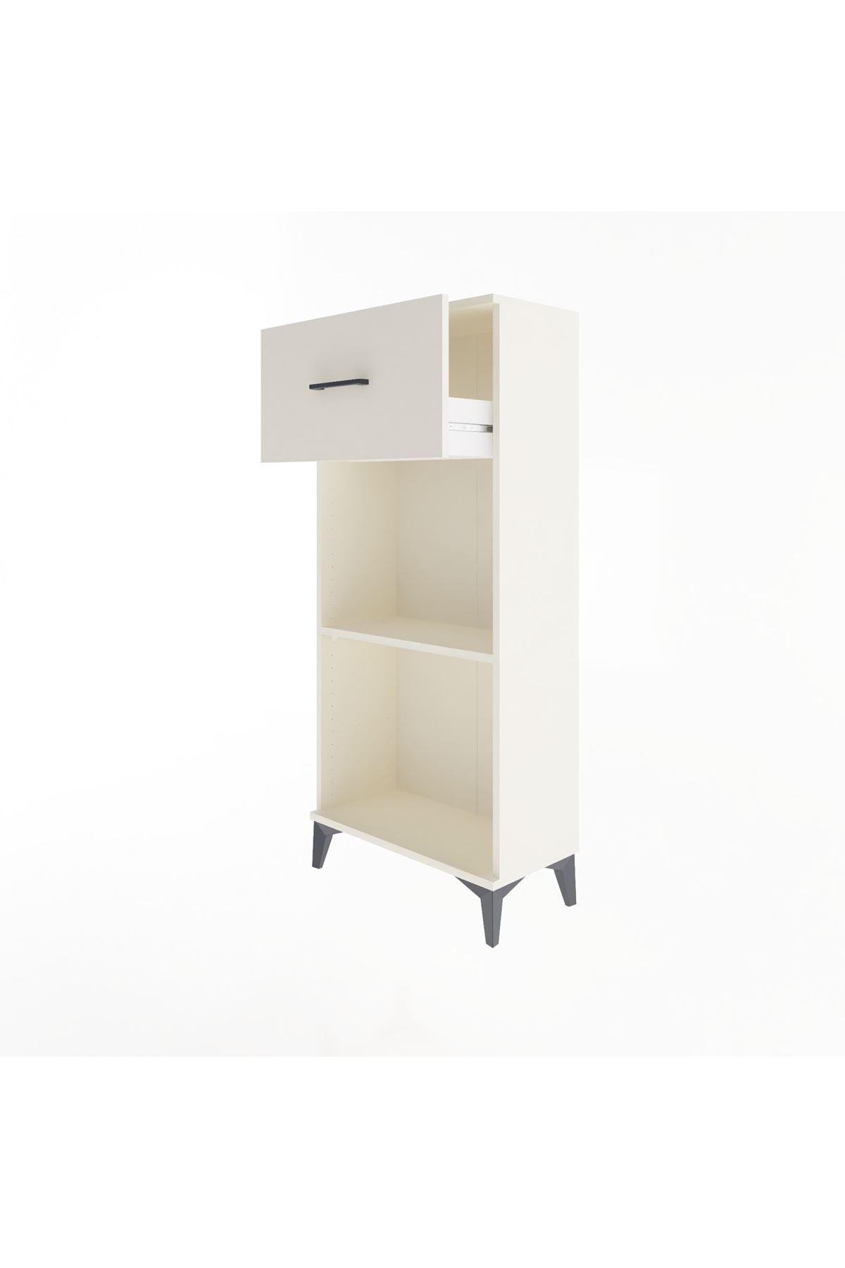 Arges Dolap Tek Raflı Tek Çekmeceli 60x30x134 - S17M004V1A