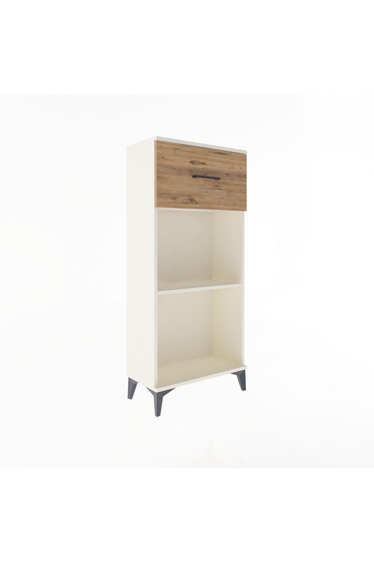 Arges Dolap Tek Raflı Tek Çekmeceli 60x30x134 - S17M004V3A