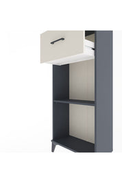 Arges Dolap Tek Raflı Tek Çekmeceli 60x30x134 - S17M004V4A
