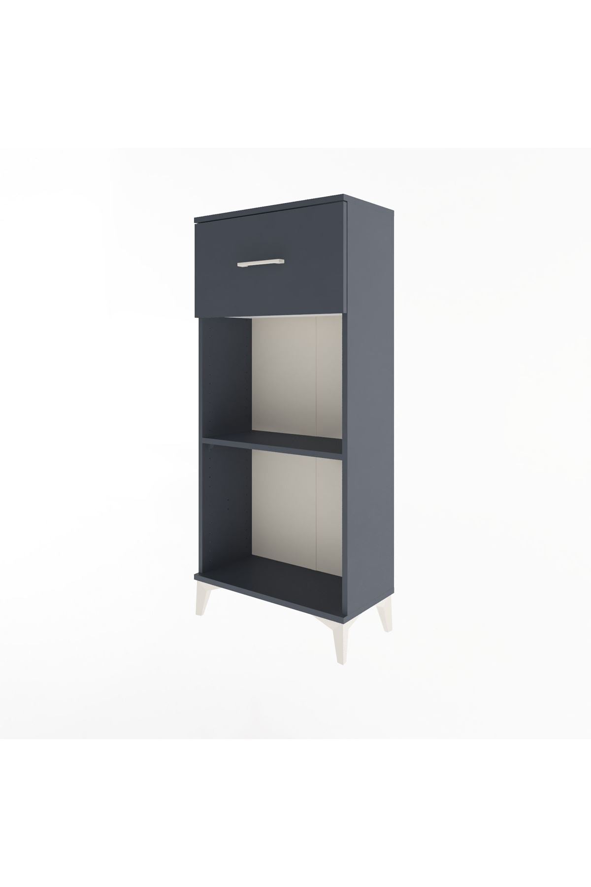 Arges Dolap Tek Raflı Tek Çekmeceli 60x30x134 - S17M004V5A