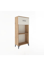 Arges Dolap Tek Raflı Tek Çekmeceli 60x30x134 - S17M004V7A
