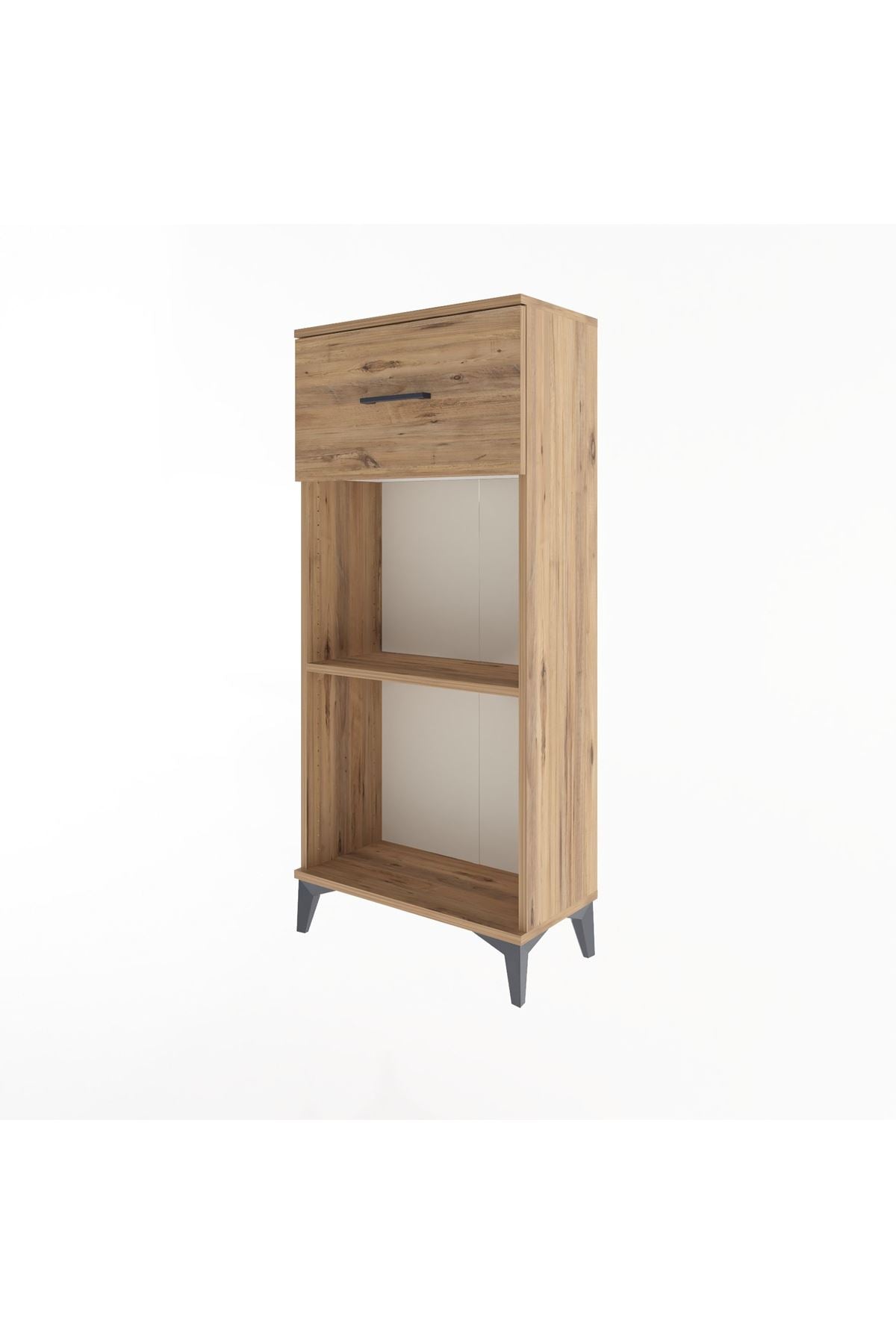 Arges Dolap Tek Raflı Tek Çekmeceli 60x30x134 - S17M004V9A
