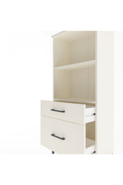 Arges Dolap 2 Raflı 2 Çekmeceli 60x30x134 - S17M005V1A