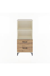 Arges Dolap 2 Raflı 2 Çekmeceli 60x30x134 - S17M005V3A