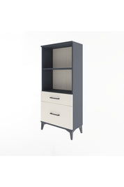 Arges Dolap 2 Raflı 2 Çekmeceli 60x30x134 - S17M005V4A