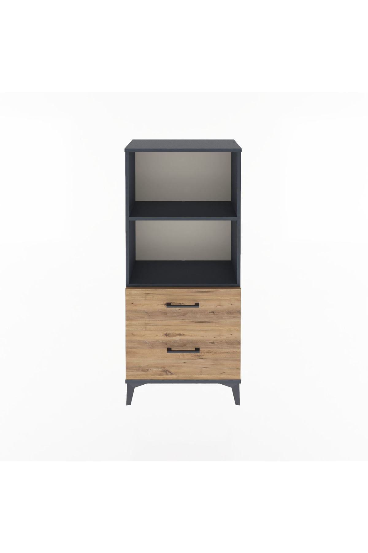 Arges Dolap 2 Raflı 2 Çekmeceli 60x30x134 - S17M005V6A