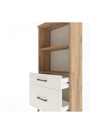 Arges Dolap 2 Raflı 2 Çekmeceli 60x30x134 - S17M005V7A
