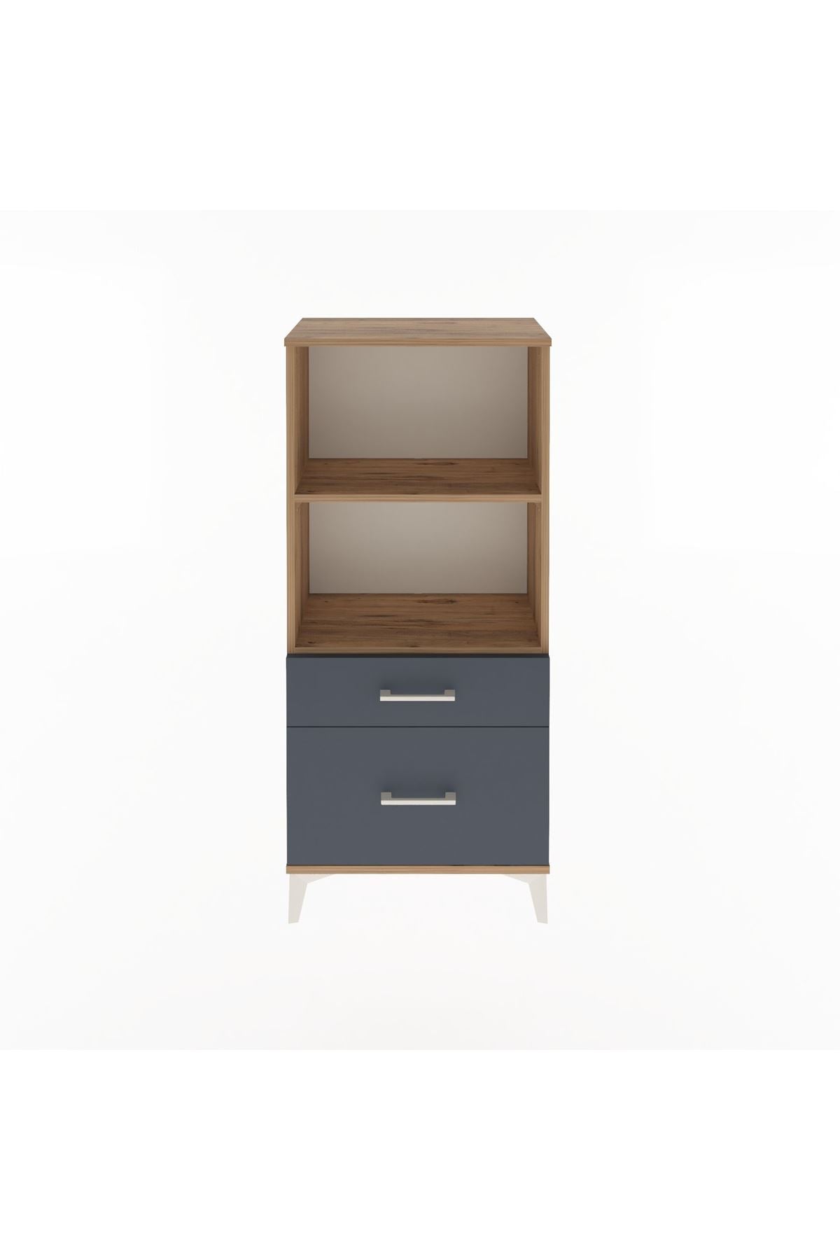 Arges Dolap 2 Raflı 2 Çekmeceli 60x30x134 - S17M005V8A
