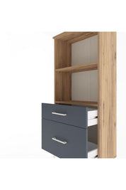 Arges Dolap 2 Raflı 2 Çekmeceli 60x30x134 - S17M005V8A