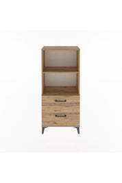 Arges Dolap 2 Raflı 2 Çekmeceli 60x30x134 - S17M005V9A