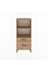 Arges Dolap 2 Raflı 2 Çekmeceli 60x30x134