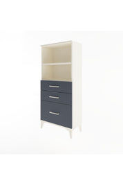 Arges Dolap 2 Raflı 3 Çekmeceli 60x30x134 - S17M006V2A