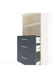 Arges Dolap 2 Raflı 3 Çekmeceli 60x30x134 - S17M006V2A