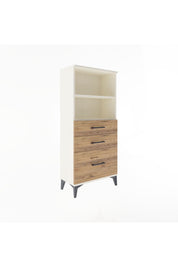 Arges Dolap 2 Raflı 3 Çekmeceli 60x30x134 - S17M006V3A