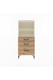 Arges Dolap 2 Raflı 3 Çekmeceli 60x30x134 - S17M006V3A