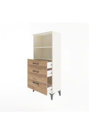 Arges Dolap 2 Raflı 3 Çekmeceli 60x30x134 - S17M006V3A