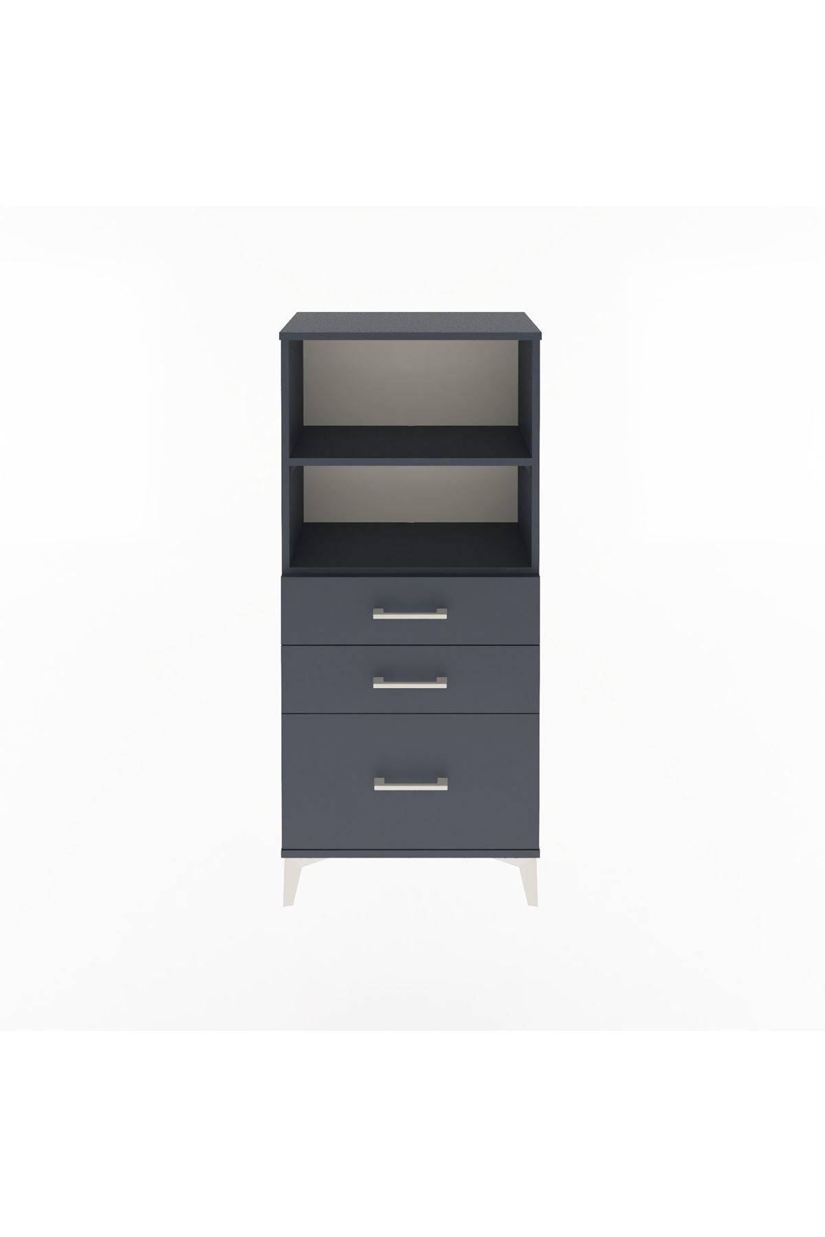 Arges Dolap 2 Raflı 3 Çekmeceli 60x30x134 - S17M006V5A