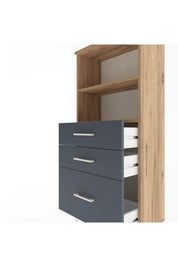 Arges Dolap 2 Raflı 3 Çekmeceli 60x30x134 - S17M006V8A