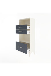 Arges Dolap 2 Raflı 3 Çekmeceli 60x30x134 - S17M007V2A