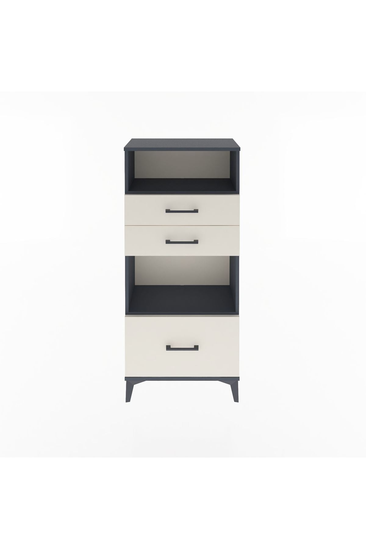 Arges Dolap 2 Raflı 3 Çekmeceli 60x30x134 - S17M007V4A