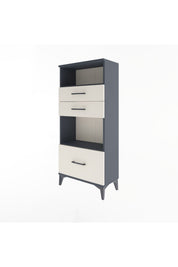 Arges Dolap 2 Raflı 3 Çekmeceli 60x30x134 - S17M007V4A