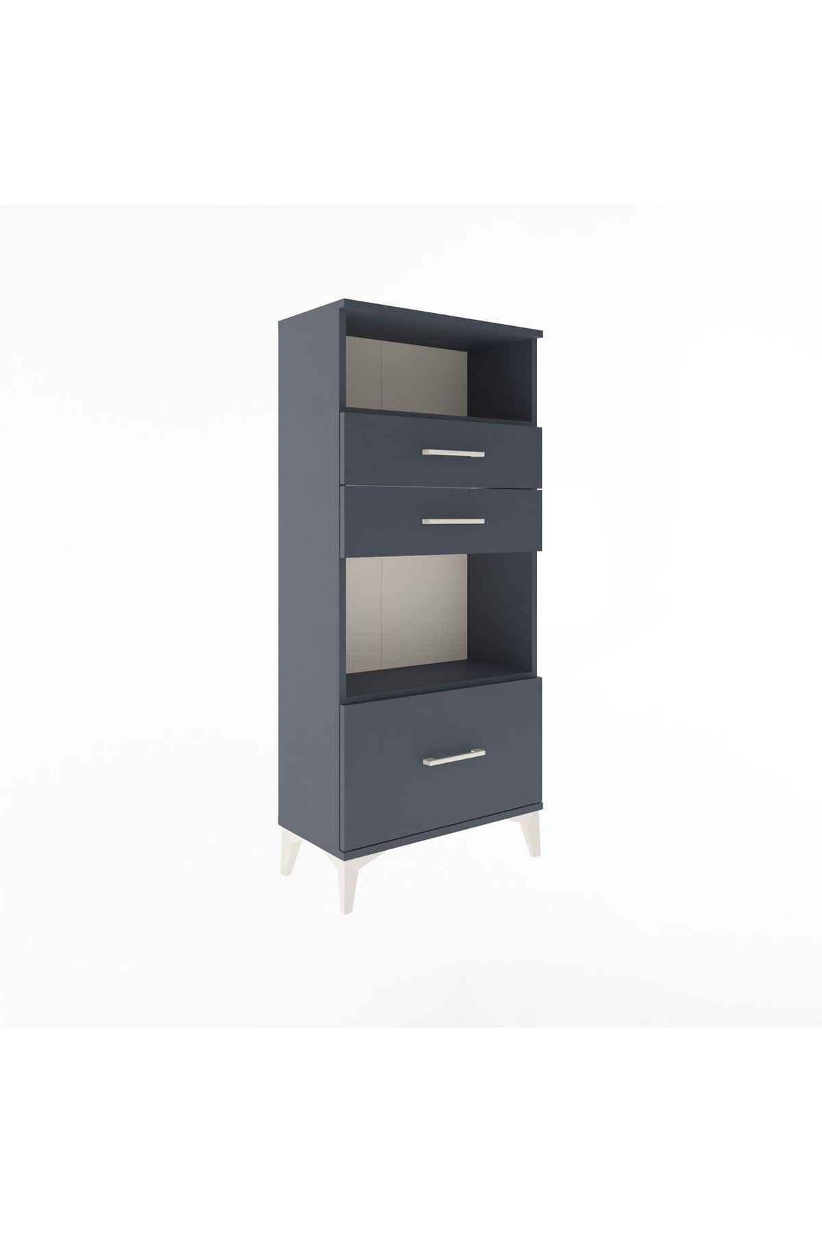 Arges Dolap 2 Raflı 3 Çekmeceli 60x30x134 - S17M007V5A
