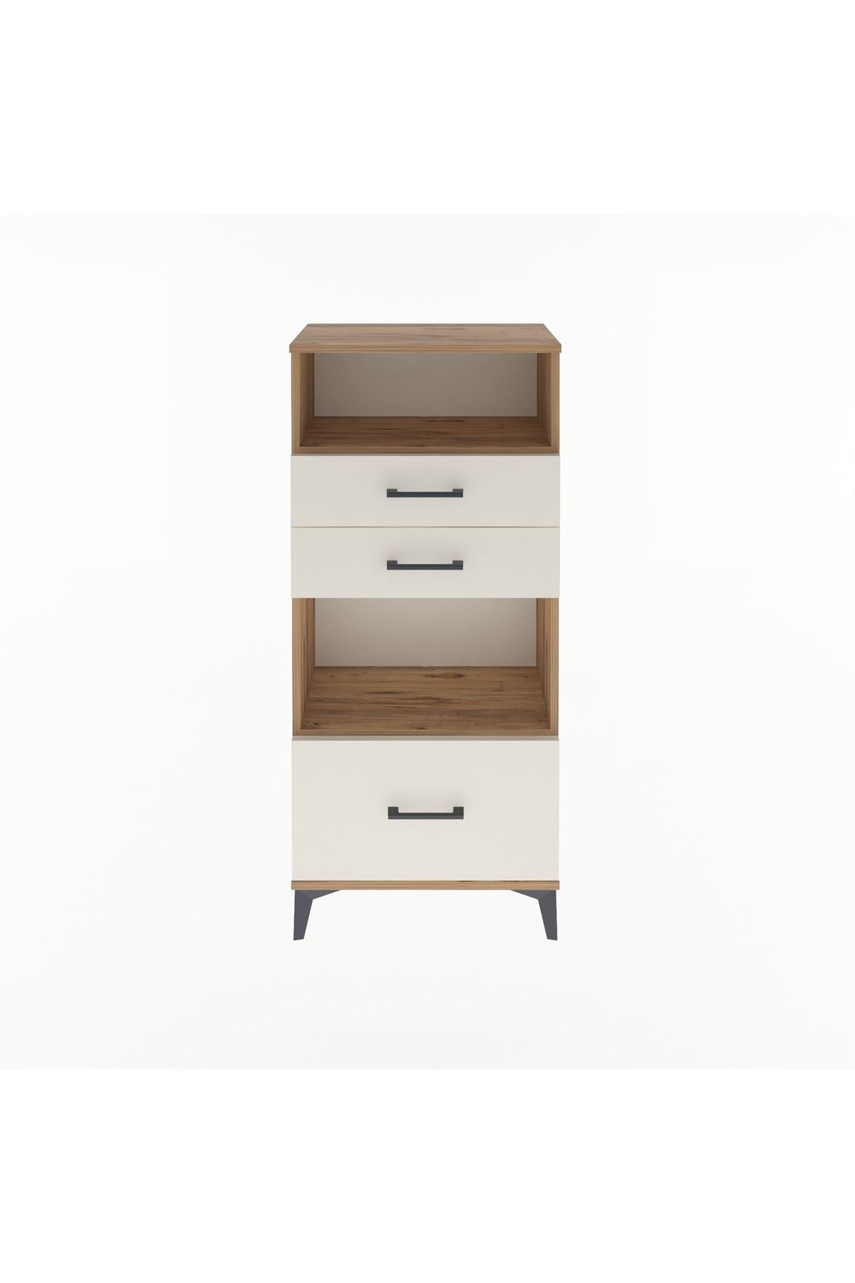 Arges Dolap 2 Raflı 3 Çekmeceli 60x30x134 - S17M007V7A