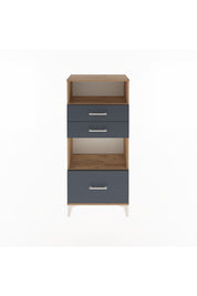 Arges Dolap 2 Raflı 3 Çekmeceli 60x30x134 - S17M007V8A