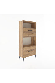 Arges Dolap 2 Raflı 3 Çekmeceli 60x30x134 - S17M007V9A
