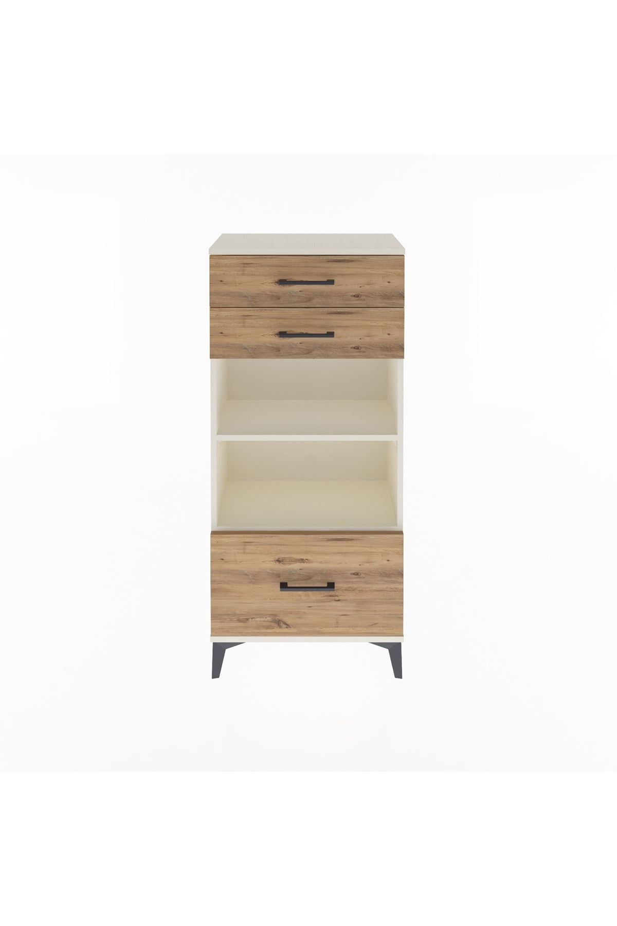 Arges Dolap 2 Raflı 3 Çekmeceli 60x30x134 - S17M008V3A
