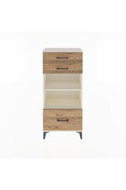 Arges Dolap 2 Raflı 3 Çekmeceli 60x30x134 - S17M008V3A