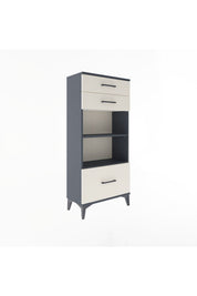 Arges Dolap 2 Raflı 3 Çekmeceli 60x30x134 - S17M008V4A