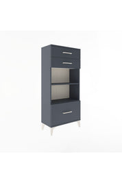 Arges Dolap 2 Raflı 3 Çekmeceli 60x30x134 - S17M008V5A