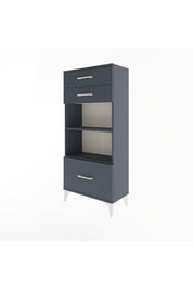 Arges Dolap 2 Raflı 3 Çekmeceli 60x30x134 - S17M008V5A